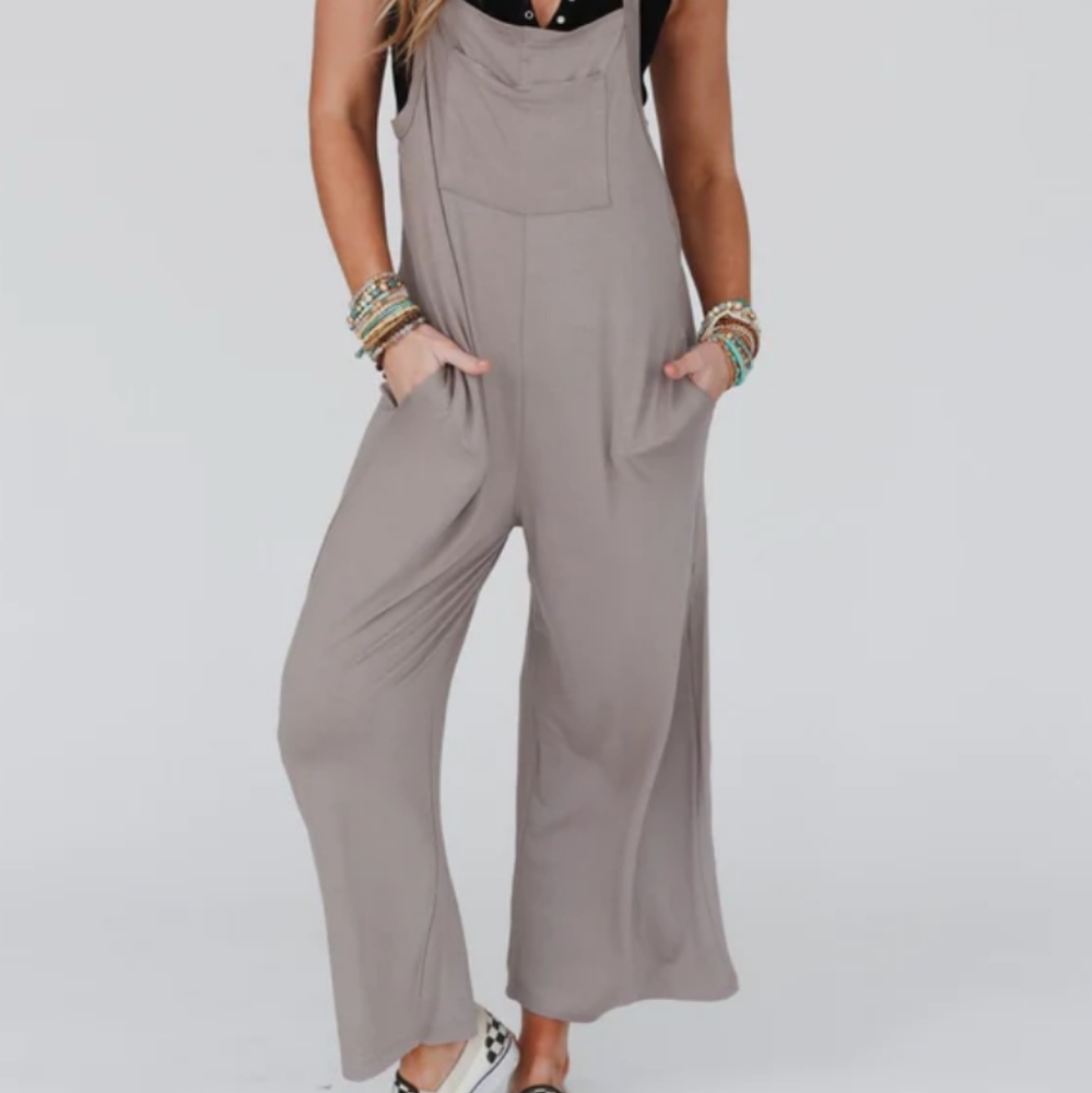 All my soul pocketed jumpsuit